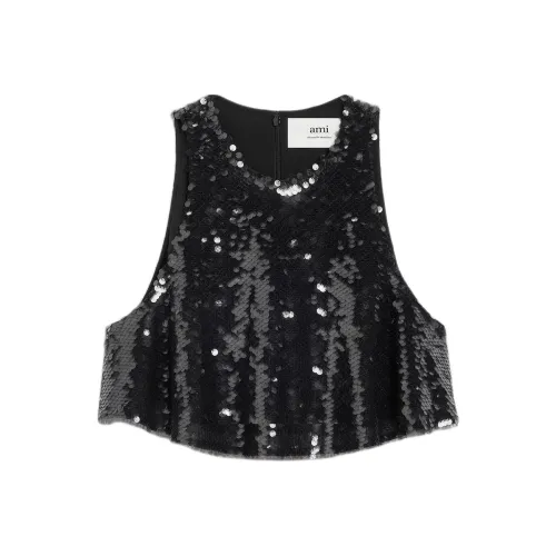 AMIPARIS SS24 Майка Женская Черная