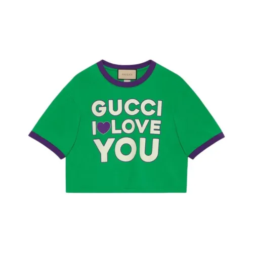 GUCCI FW23 T Рубашка Женская Зеленая