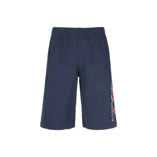 EMPORIO ARMANI EA7 SS23 Повседневные шорты Мужские Морской синий