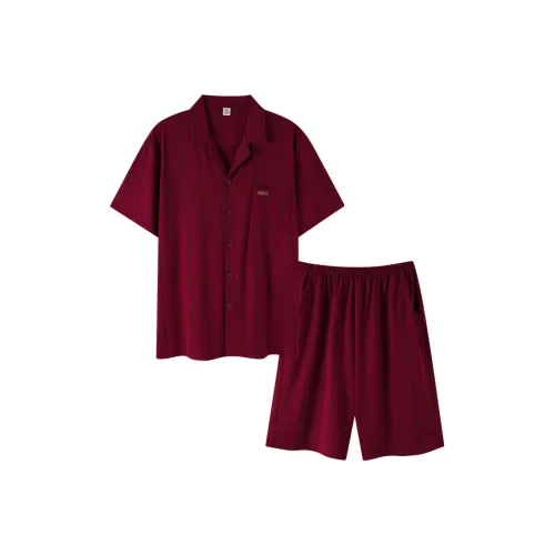 Sha Qian Пижамный комплект женский красный