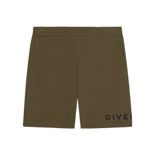 GIVENCHY FW23 Повседневные шорты Мужские Зеленые