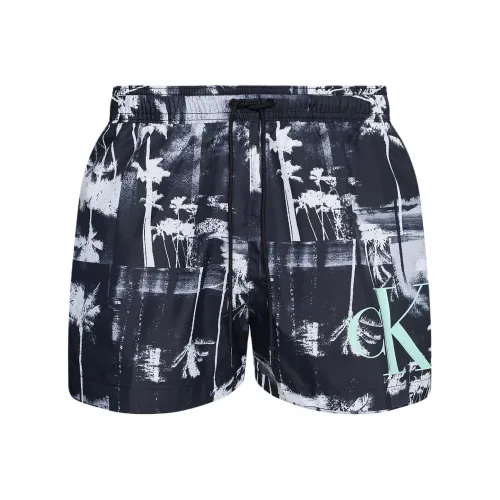 Calvin Klein Плавки Европейская версия Мужской Черный