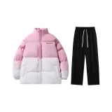 Standard Set (Pink White Top + Black Pants)  
Стандартный комплект (Розовый белый топ + черные штаны)