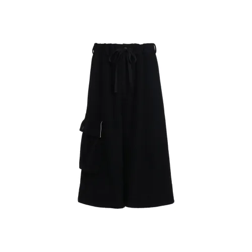 Yohji Yamamoto Черные Унисекс Повседневные Штаны