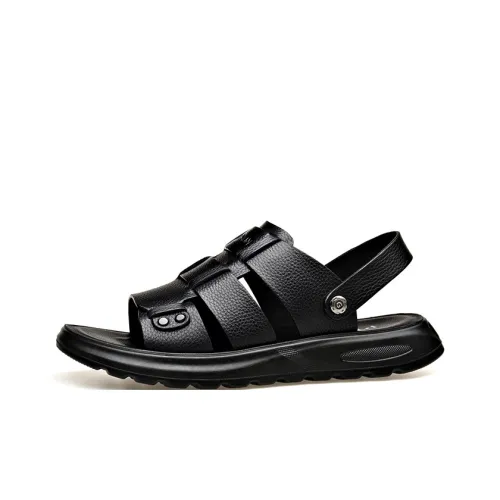 PT'SON Пляжные сандалии Мужские Черные