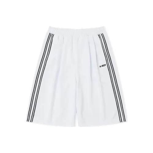 Nerdy SS24 Повседневные шорты Мужские Белые