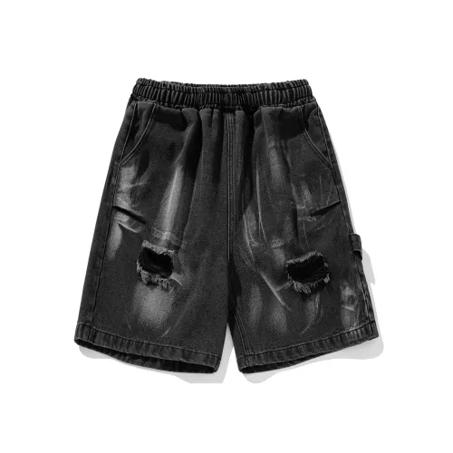 PUCCA Джинсовые шорты Унисекс Черный