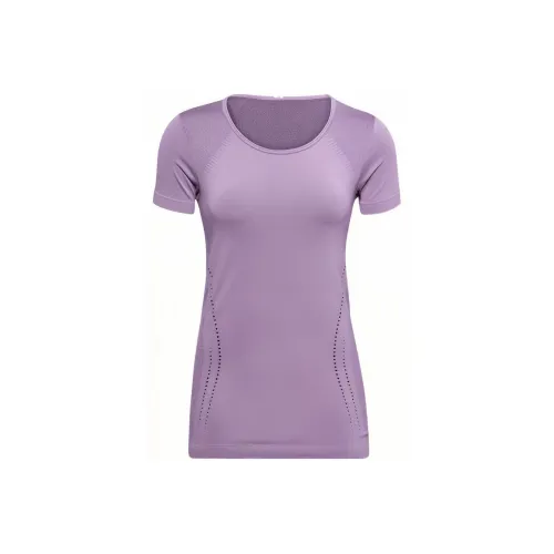 Under Armour T-Shirt Женская Свинцово-Серый Фиолетовый