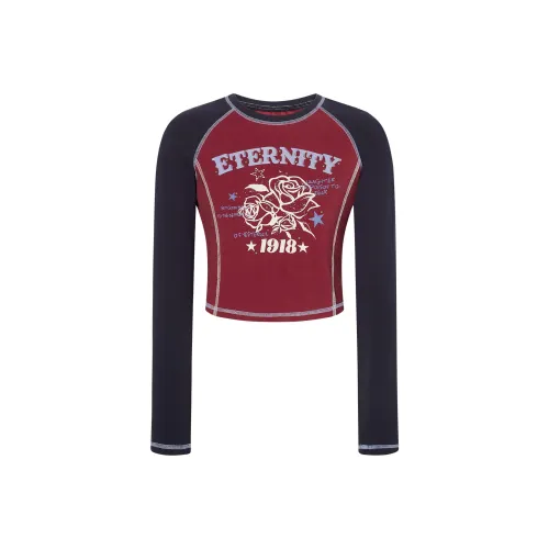 I'M ONE Реглан-рукав Т-рубашка Женская