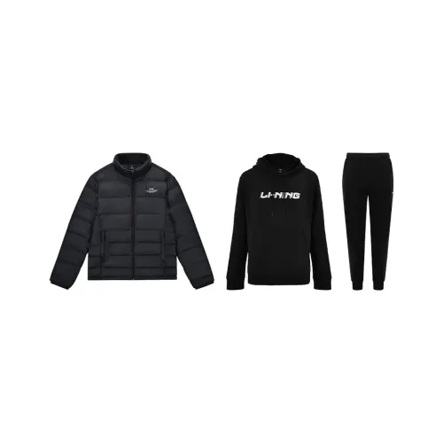 LINING Table Tennis Series Повседневная Спортивная Одежда Унисекс Черный