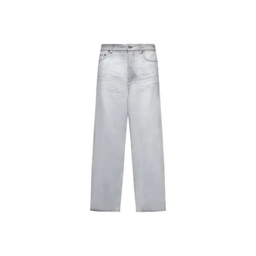 Balenciaga Gray White Men's Jeans  
Баленсиага Серый Белый Мужские Джинсы