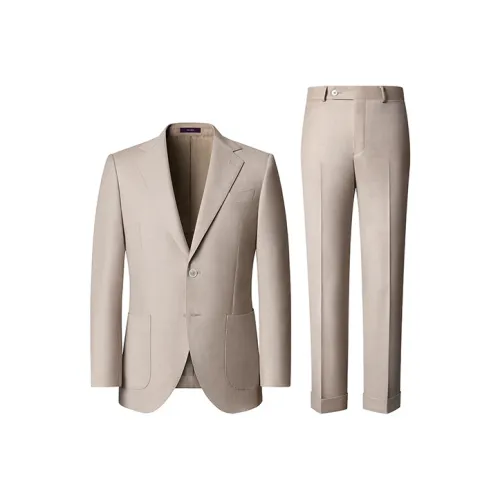 SKARO High End Fashion Business Костюм Мужской Светлый хаки