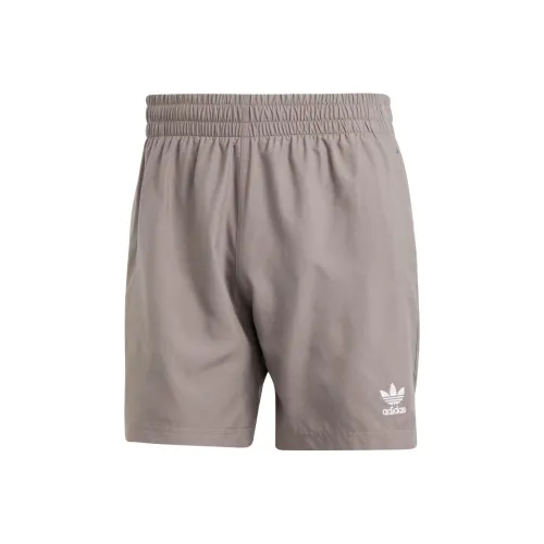 Adidas Originals Essential Adicolor Essentials Твердый Swim Shorts Swim Men's Charcoal