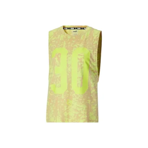 PUMA Stewie 2 Зеленые Женские Майки