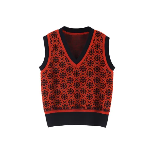 MAIGRE SIMHAT Майка Женская Черная + Теплый Оранжевый