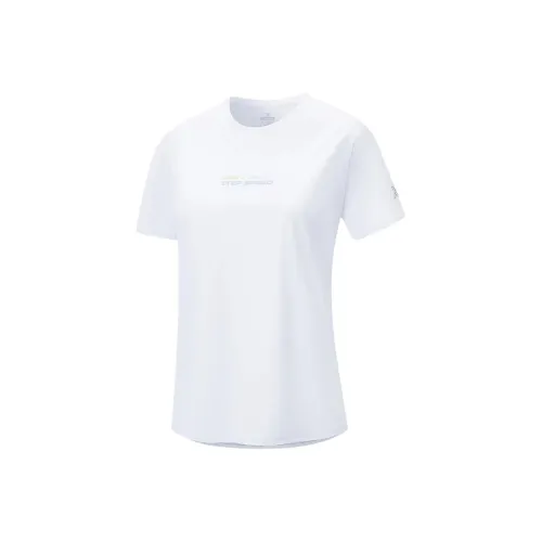 XTEP Sports Life Collection Pearl White Женские T-рубашки