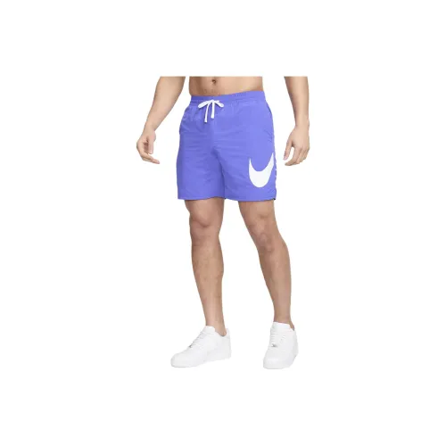 nike Плавание Повседневные шорты Мужской Фиолетовый
