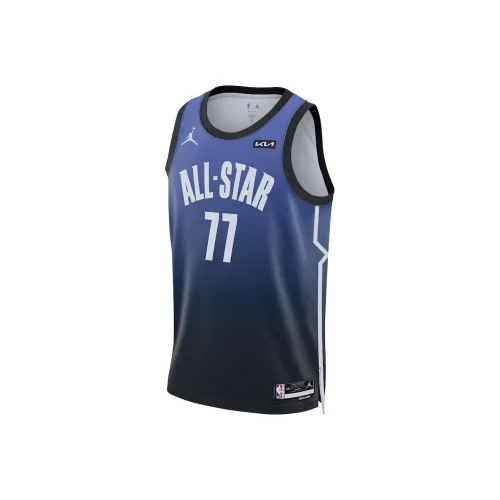 JORDAN BRAND Синий Мужская баскетбольная футболка