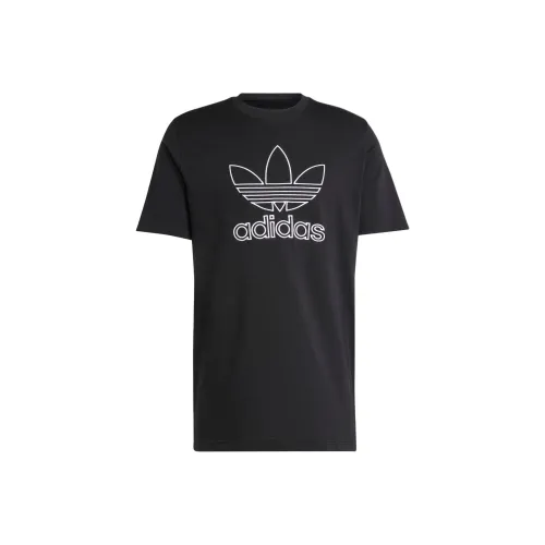 Adidas Originals ADICOLOR OUTLINE TREFOIL T Рубашка Мужская Черная