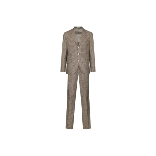 BRUNELLO CUCINELLI SS23 Бизнес-костюм Мужской Светло-коричневый