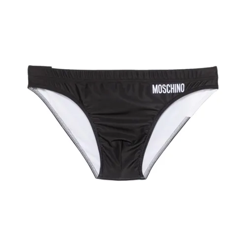 MOSCHINO Плавательные шорты Мужские Черные