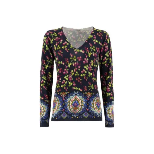 ETRO Многоцветные Женские Футболки