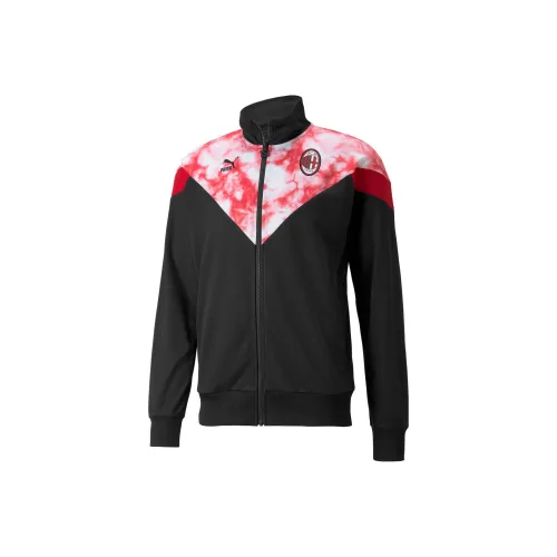 PUMA Черная Мужская Футбольная Джерси