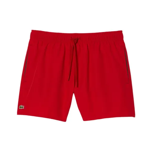 LACOSTE Плавательные шорты Мужские Красные