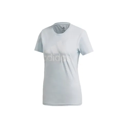 Adidas Светло-синие Женские Футболки