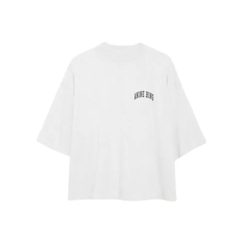 Anine Bing T-рубашка женская цвет вересковый серый