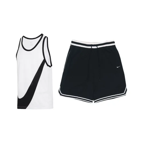 Nike Белый+Черный Мужская Повседневная Спортивная Одежда