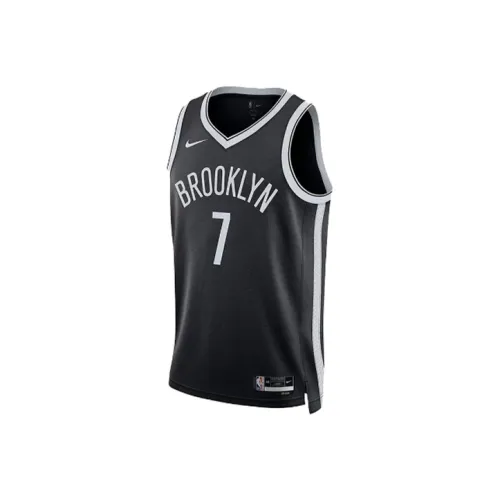 Nike Brooklyn Nets Баскетбольная Джерси Мужская Черная