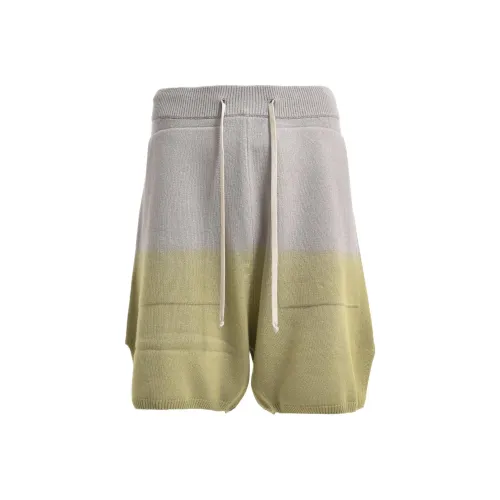 Moncler x RICK OWENS совместные повседневные шорты унисекс серого цвета