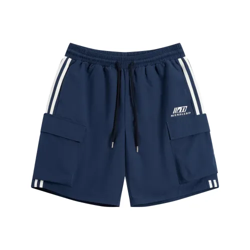 Menblero Повседневные шорты унисекс синие
