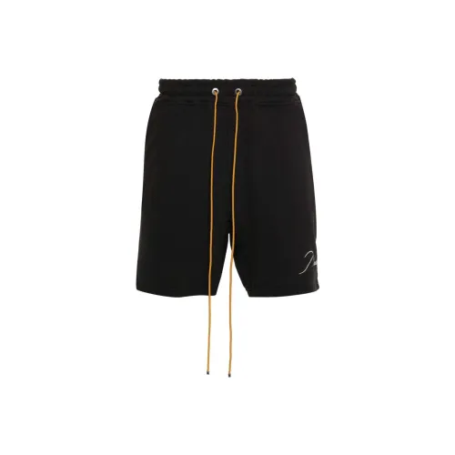 RHUDE Черные Мужские Повседневные Шорты