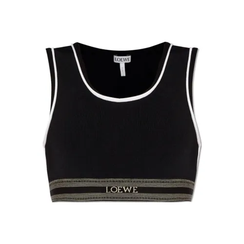 LOEWE SS24 Майка Женская Черная