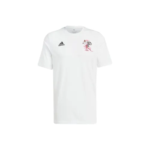 Adidas Белый Мужской Футбольный Джерси