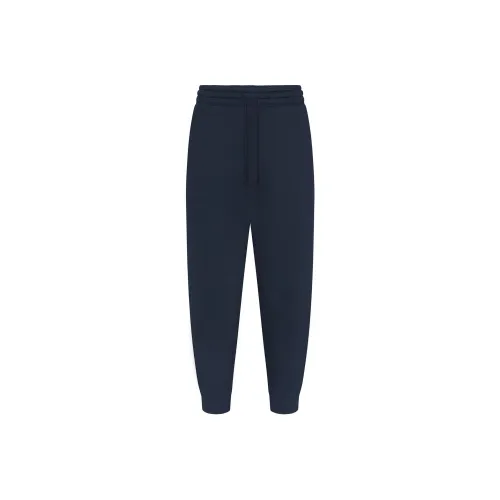 SKIMS SS25 Флис Lounge Мужские TAPERED JOGGER Повседневные брюки Мужской Темно-синий Морской синий