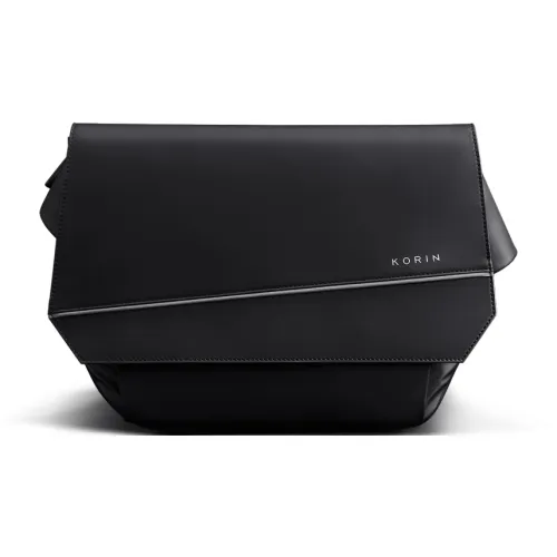 KORIN Полиэстер Сумка через плечо Стандартная Мужская Черная
