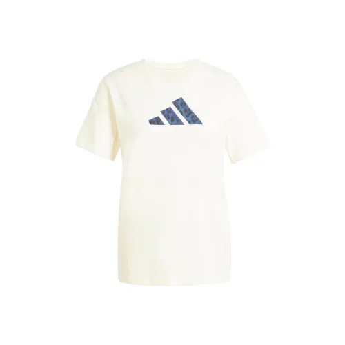 adidas clothing Бежевые Женские Футболки