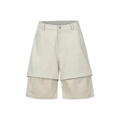 HARSH AND CRUEL Карго шорты унисекс цвет гравийный серый