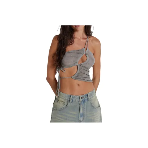 Jaded London Майка Женская Тауповая