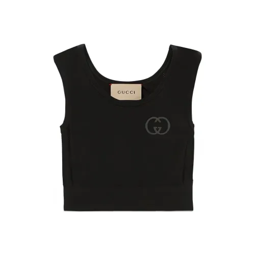 GUCCI FW22 Майка Женская Черная