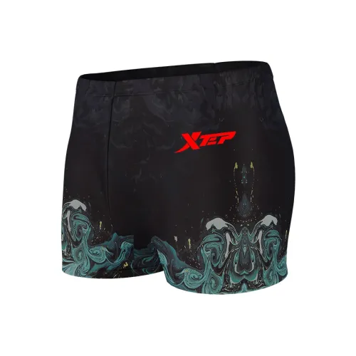 XTEP Плавательные шорты Мужские Черные