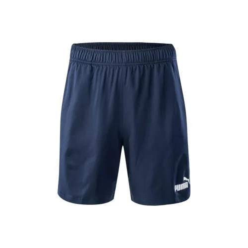 PUMA ACTIVE WOVEN SHORTS Peacoat Повседневные шорты Мужские Синие