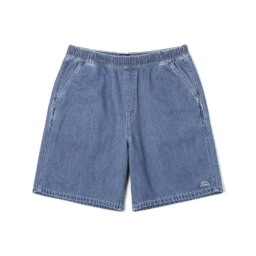 Мужские джинсовые шорты Lee co-branded модель средний синий