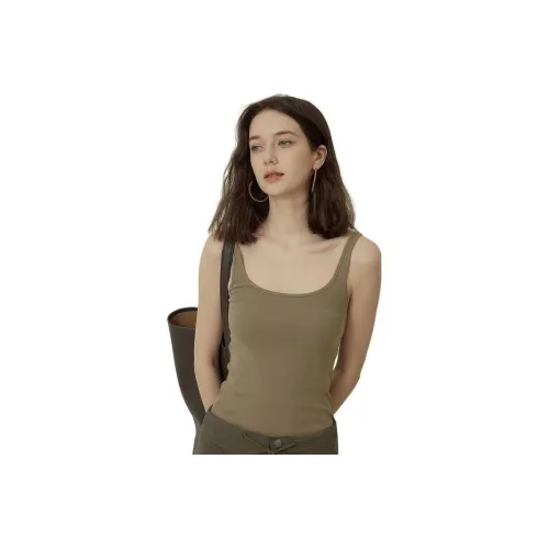 Mix Selection Eraser Светло-коричневый Женские Майки