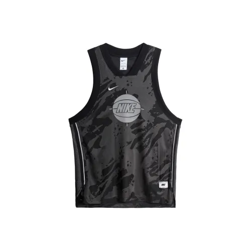 Nike Dri-Fit Черная Мужская Баскетбольная Форма