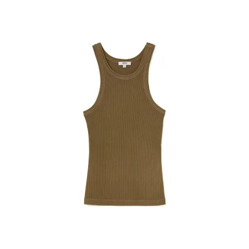 AGOLDE Майка Женская Оливково-Зеленая