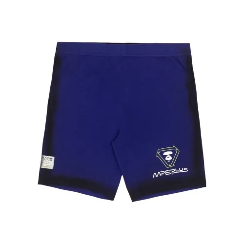 Aape Повседневные шорты Мужские Темно-синие
